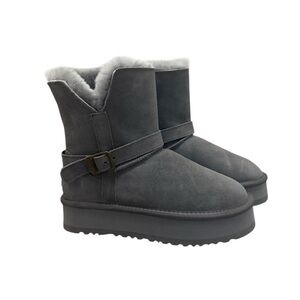 NWOT Ugg Gray Women's Boots Size 7